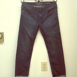 Calvin Klein slim boyfriend jeans